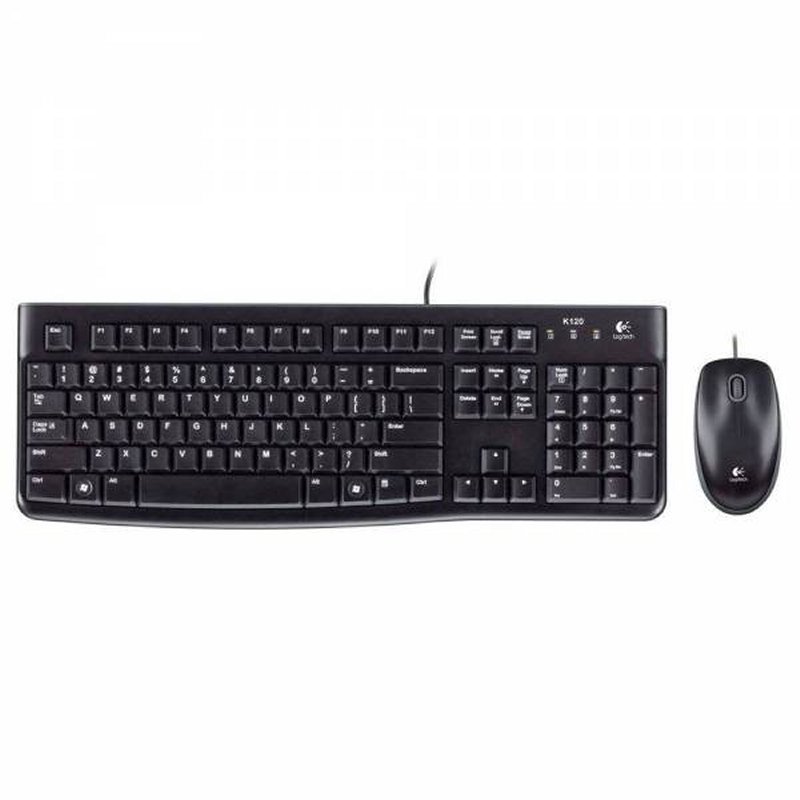 Infortisa Image 1 - Logitech MK120 Teclado + Ratón óptico 1000dpi USB