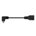 Infortisa Image 2 - Nanocable Cable USB 2.0 OTG Tipo Micro B/M-A/H15cm