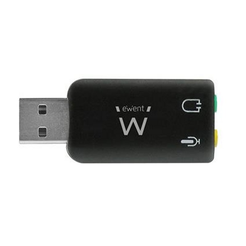 Infortisa Image 1 - EWENT EW3751 Adaptador Usb soundcard 5.1