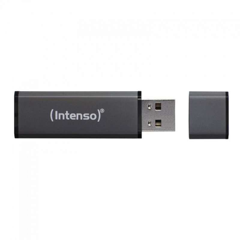 Infortisa Image 2 - Intenso 3521481 Lápiz USB 2.0 Alu 32GB Antracita
