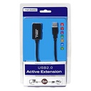Infortisa Image 2 - Nanocable Cable USB 2.0 Prolong.Amplificador M/H5M