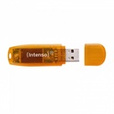 Infortisa Image 1 - Intenso 3502490 Lápiz USB 2.0 Rainbow 64GB Naranja