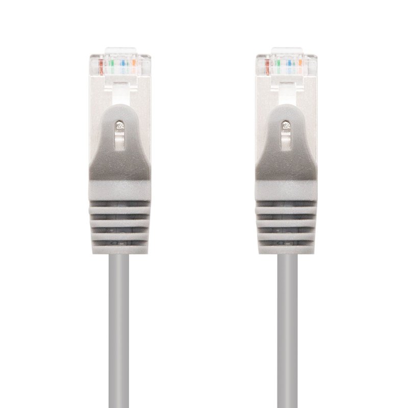 Infortisa Image 1 - Nanocable Latiguillo Categoria 6 FTP 3 Metros Gris