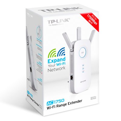 Infortisa Image 1 - TP-LINK RE450 Repetidor WiFi Dual AC1750