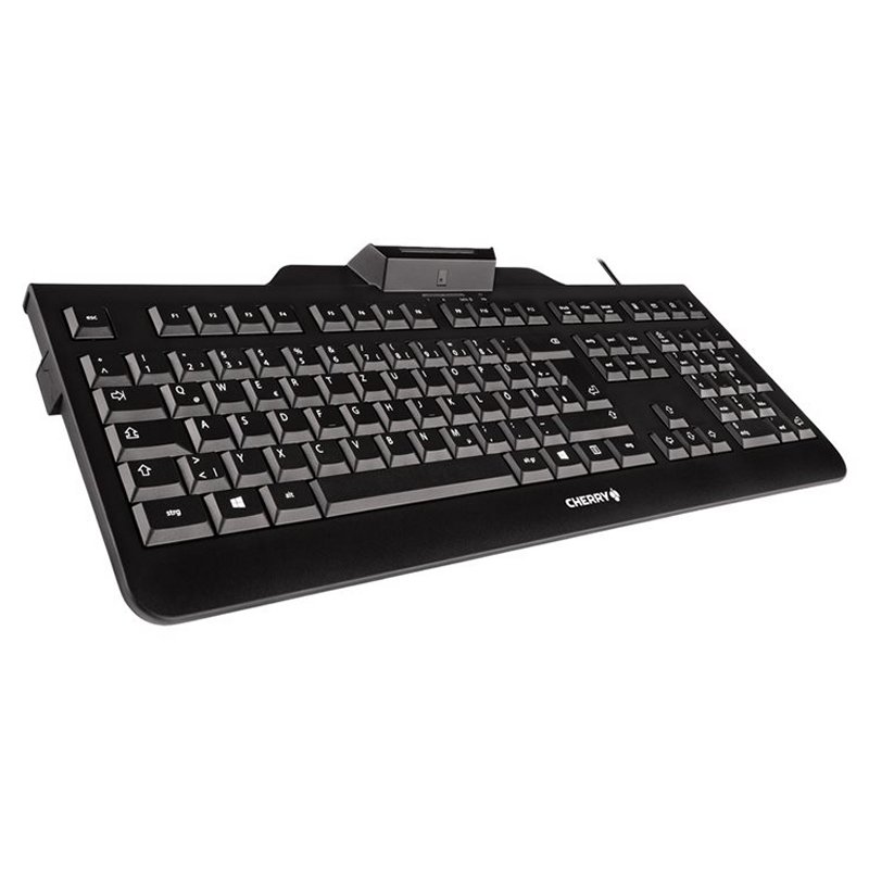 Infortisa Image 2 - Cherry Teclado+lector chip integrado (DNIe) Negro