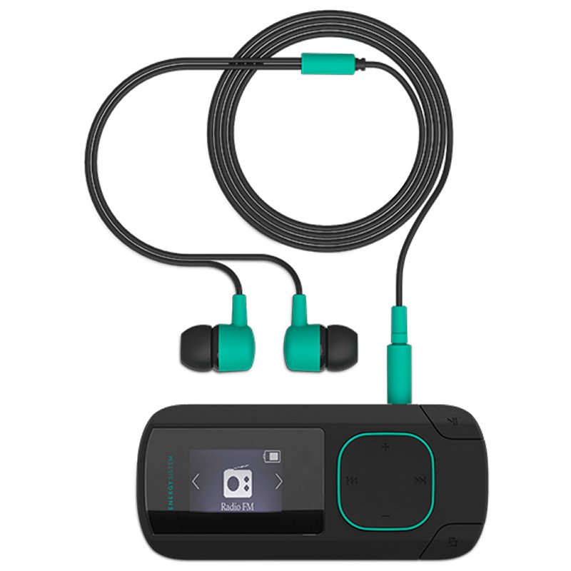 Infortisa Image 2 - Energy Sistem MP3 Clip Bluetooth 8GB Radio Menta