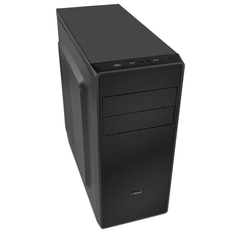 Infortisa Image 3 - Nox Caja Semitorre ATX Coolbay RX Negra USB 3.0