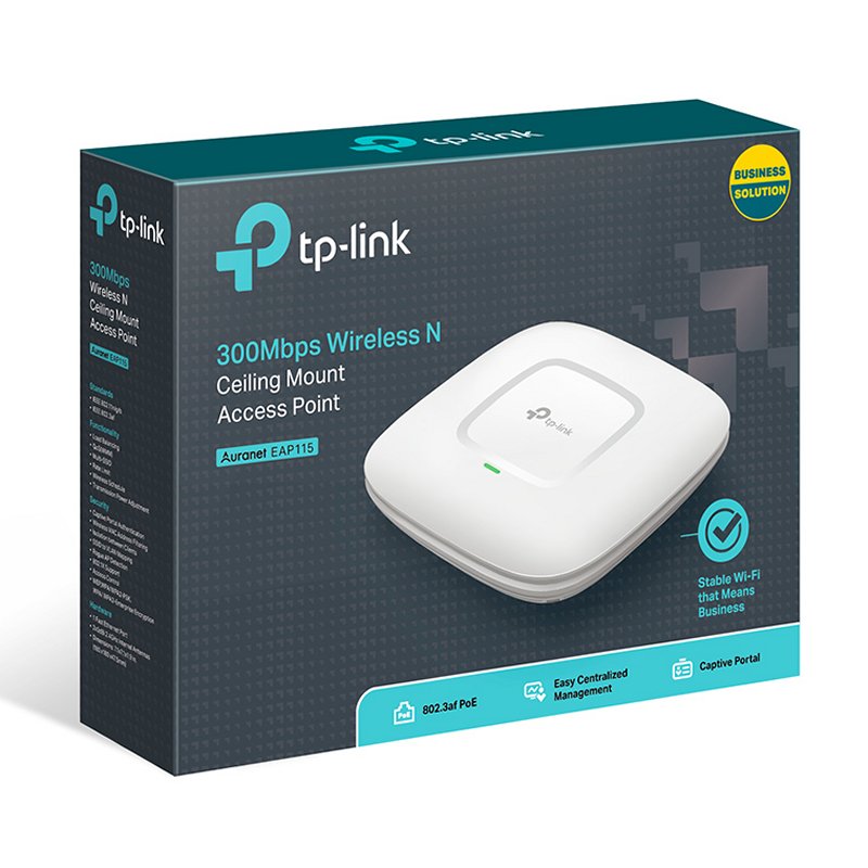 Infortisa Image 3 - TP-LINK EAP115 Punto Acceso N300 PoE