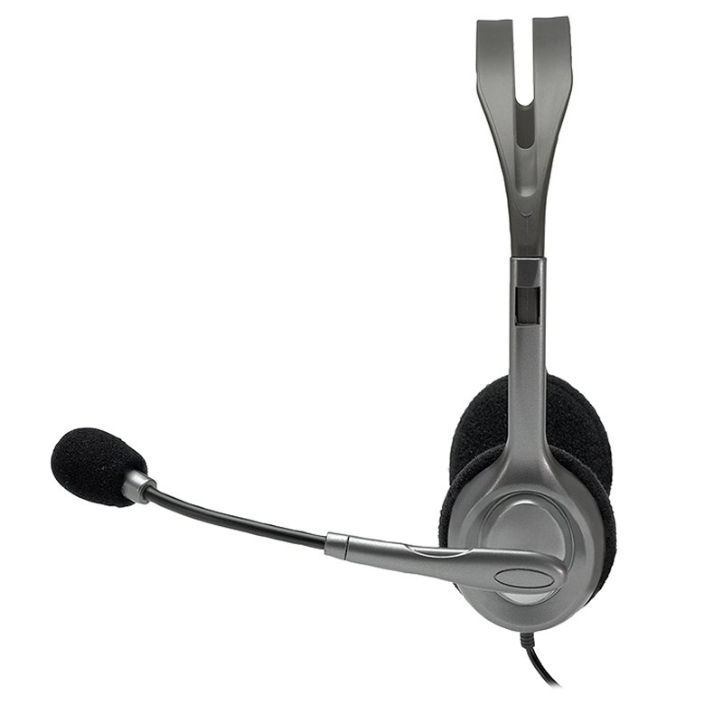 Infortisa Image 3 - Logitech Auricular+Mic H111 Negro