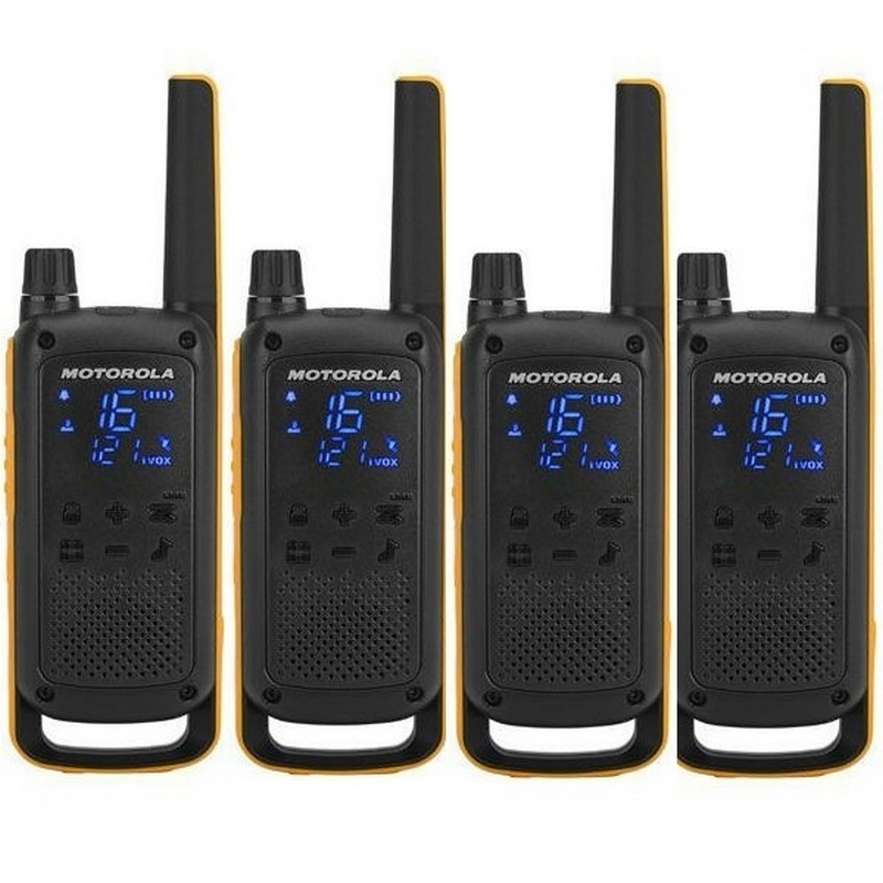 Infortisa Image 1 - MOTOROLA T82 Extreme Walkie Talkie 10Km 16CH Quad