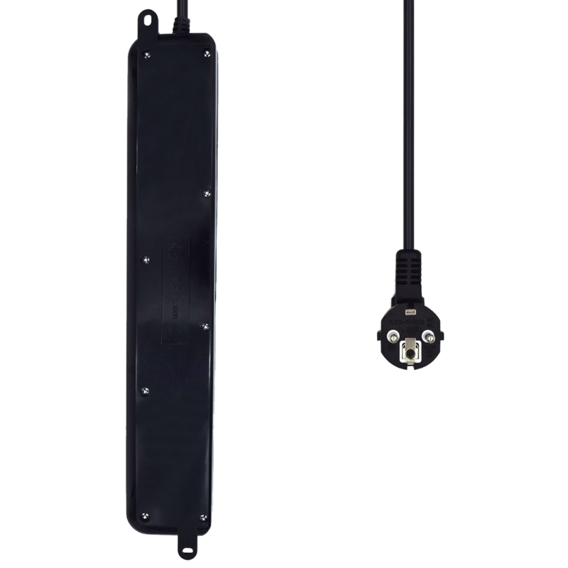 Infortisa Image 2 - Ewent EW3924 Regleta 6 tomas con proteccion Negro