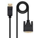 Infortisa Image 1 - Nanocable Cable Conversor DP a DVI  2 M Negro