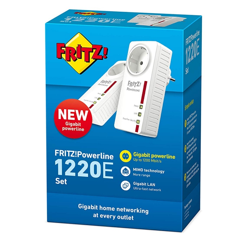 Infortisa Image 2 - FRITZ! Powerline 1220E Powerline Kit