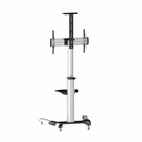 Infortisa Image 2 - Tooq FS1870M-B Soporte TV  Suelo Ruedas 37"-70" Ne