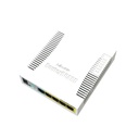 Infortisa Image 2 - MikroTik CSS106-1G-4P-1S RB260GSP Switch 5xGB 1xSF