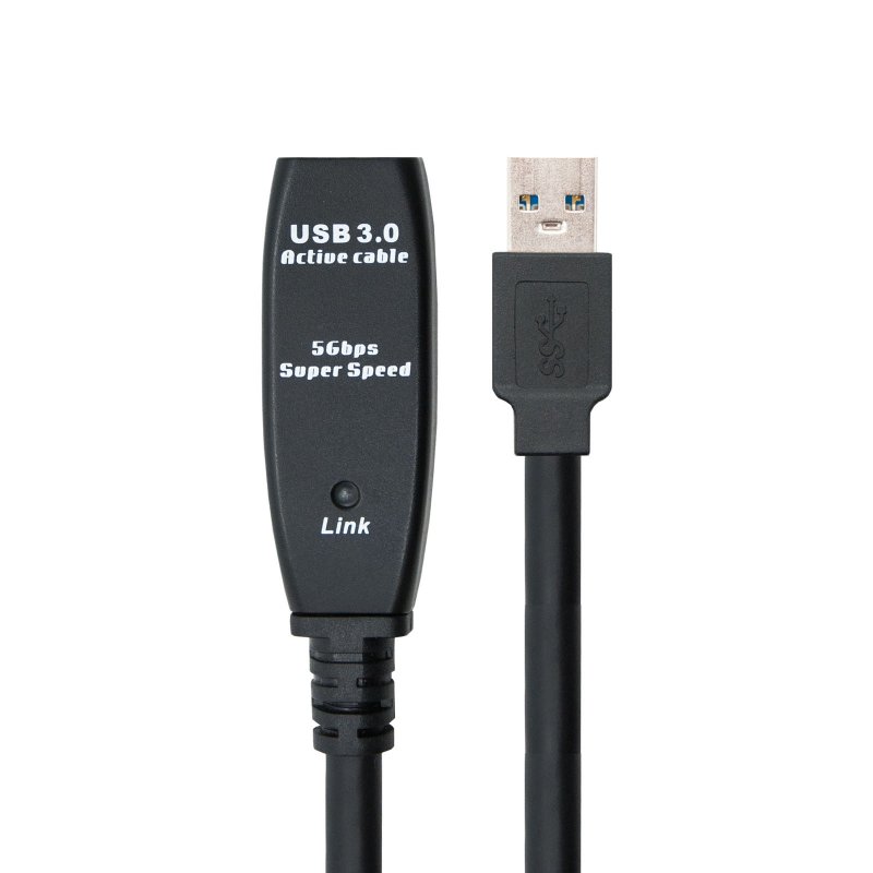 Infortisa Image 1 - Nanocable Cable USB 3.0 Prolong. Amplificador 5 m