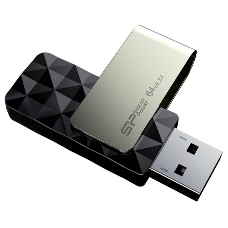 Infortisa Image 2 - SP memoria USB Blaze B30 USB 3.1 Gen1 64GB Black