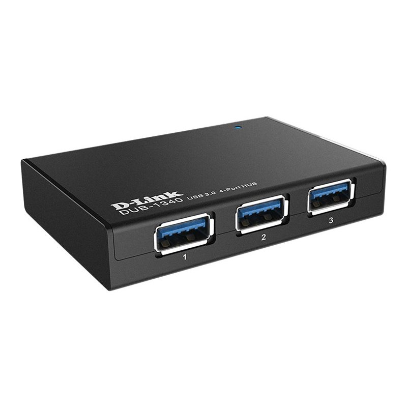 Infortisa Image 1 - D-Link DUB-1340 Hub 4 Puertos USB 3.0