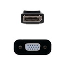 Infortisa Image 1 - Nanocable Conversor DP a SVGA DP/M-SVGA/H 15 cm