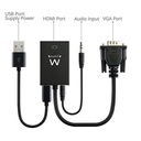 Infortisa Image 2 - EWENT EW9866 Adaptador Vga/Hdmi con Audio