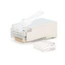Infortisa Image 1 - Nanocable Conector RJ45 8 hilos FTP Cat.6 10 Uds