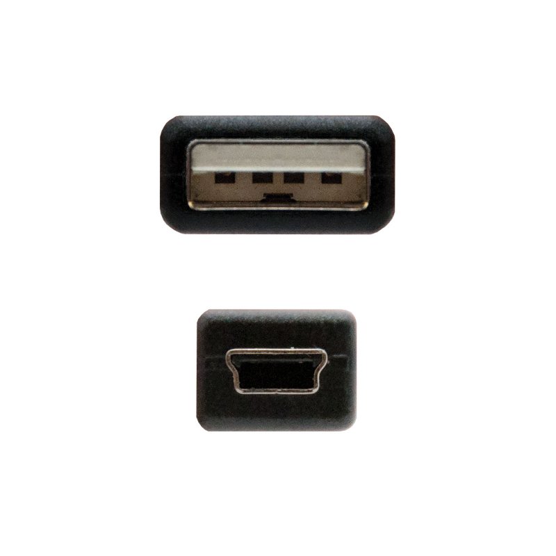 Infortisa Image 2 - Nanocable Cable USB 2.0 Tipo A/M-Mini USB 5PIN/M1M