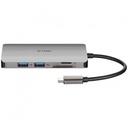 Infortisa Image 2 - D-Link DUB-M810 Hub USB-C 8 en 1 HDMI/Eth/CardRead