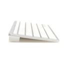 Infortisa Image 2 - iggual Teclado Bluetooth Slim TKL-BT plata 2 canal