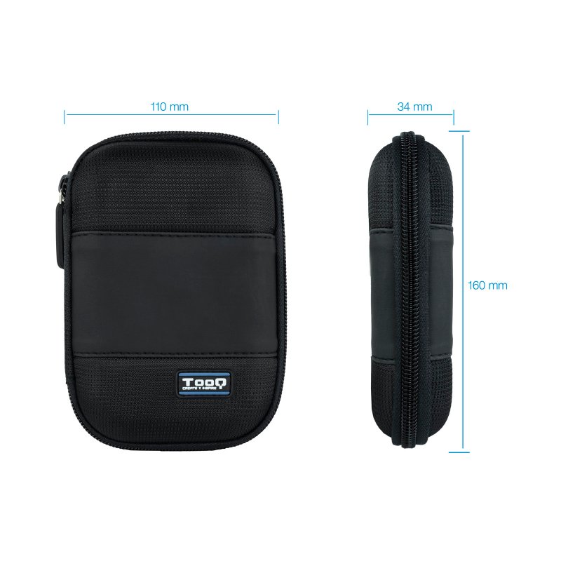 Infortisa Image 1 - Tooq Funda resistente disco duro de 2,5" Negro