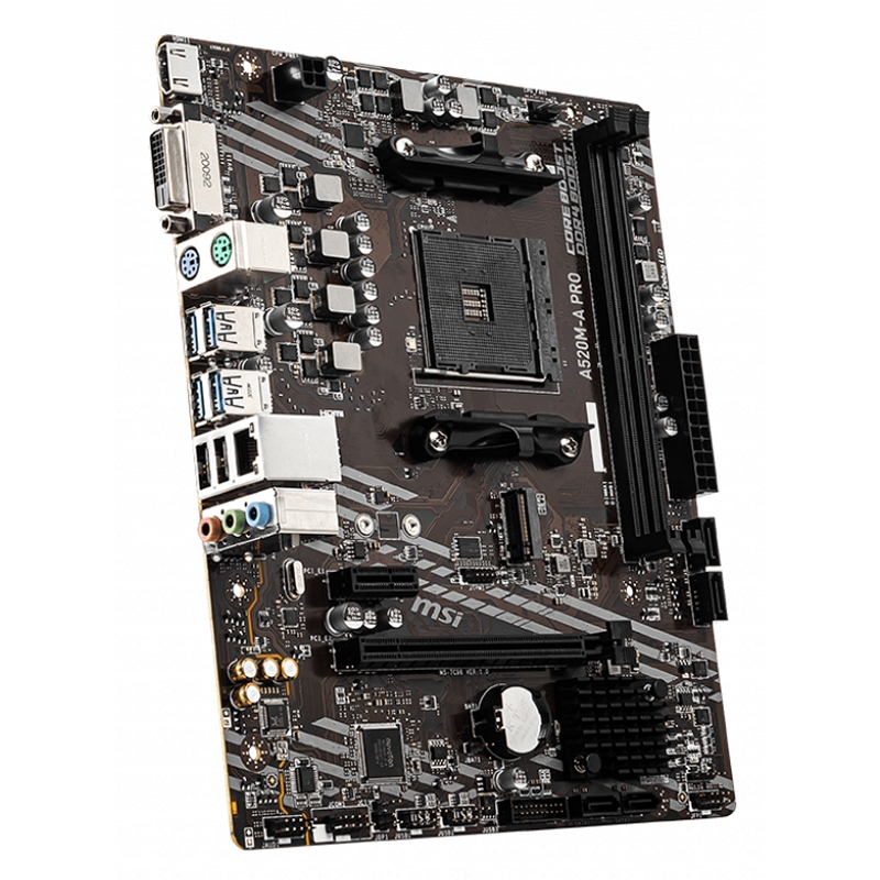 Infortisa Image 2 - MSI Placa Base A520M-A PRO mATX AM4