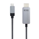 Infortisa Image 1 - Nanocable Cable Conversor USB-C/M a HDMI/M 1.8 M