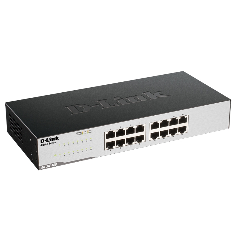 Infortisa Image 2 - D-Link GO-SW-16G Switch 16xGB Metal