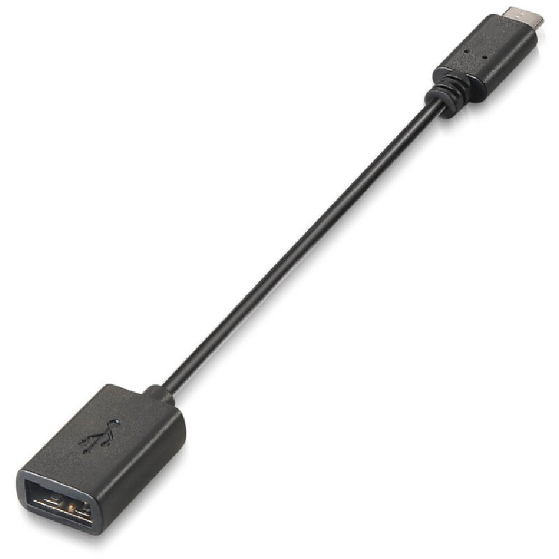 Infortisa Image 2 - Nanocable Cable USB 2.0 3A, USB-C/M-A/F, 15cm