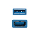 Infortisa Image 2 - Nanocable Cable USB 3.0, A/M-A/H, Azul, 1 m