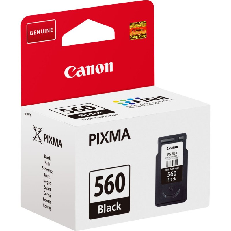Infortisa Image 1 - Canon Cartucho PG-560 Negro
