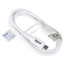 Infortisa Image 1 - iggual cable USB-A/micro-USB 100 cm blanco