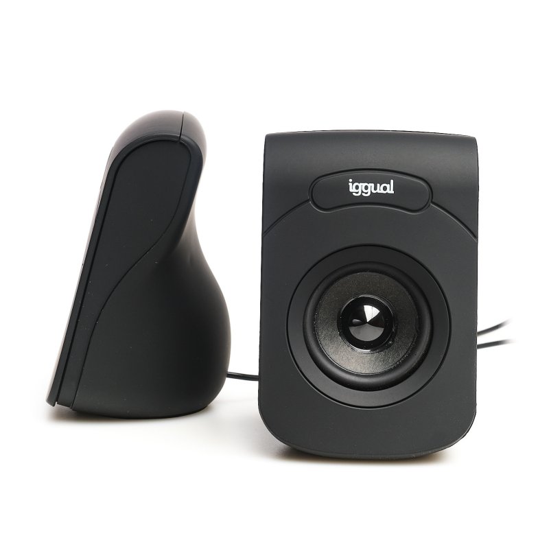 Infortisa Image 1 - iggual Altavoces 2.0 6W mini-jack + USB