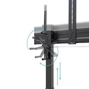 Infortisa Image 2 - Tooq FS20406HM-B Soporte ruedas Aquiles 60-100"