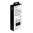 Infortisa Image 2 - Celly Auricular TWS IN-EAR LED Display Blanco