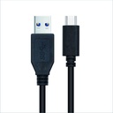 Infortisa Image 1 - Nanocable Cable USB 3.1 Gen2 USB-C/M-A/M 1,5 M