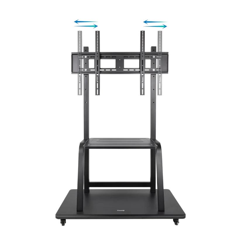 Infortisa Image 1 - Tooq FS20101M-B Soporte suelo ruedas Coloso 37-100