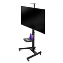 Infortisa Image 2 - Tooq FS1184M-B Soporte ruedas Cometa 60"-100" 90º