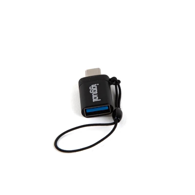 Infortisa Image 2 - iggual Adaptador USB OTG tipo C a USB-A 3.1 negro