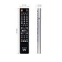 Infortisa Image 2 - EWENT EW1570 Mando TV 4 en 1 programable x cable
