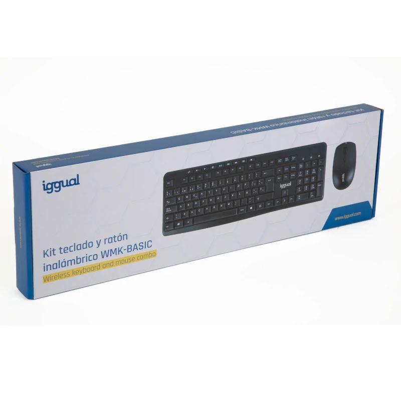 Infortisa Image 3 - iggual Kit teclado ratón inalámbrico WMK-BASIC
