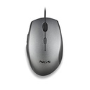 Infortisa Image 2 - NGS WIRED ERGO SILENT MOUSE + USB TYPE C ADAP GRAY