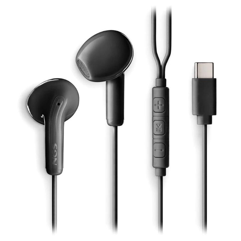 Infortisa Image 1 - NGS Auricular Intraural Negro Micro USB-C
