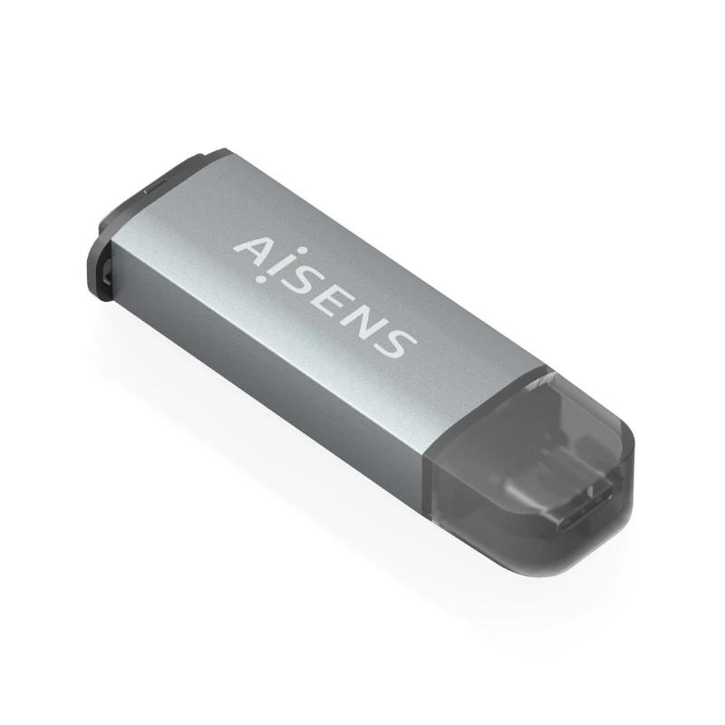 Infortisa Image 1 - Aisens Lector Tarjetas SD MSD MMC RS-MMC MMCM USBC