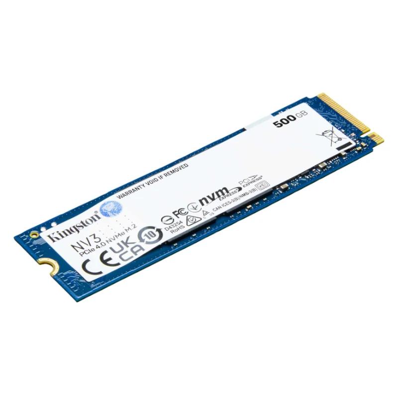 Infortisa Image 1 - Kingston NV3 SSD 500GB PCIe NVMe Gen 4.0