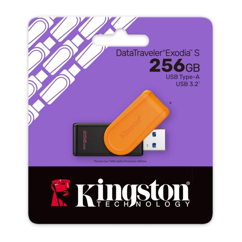 Infortisa Image 2 - Kingston DataTraveler Exodia S 256GB USB 3.2 Gen 1